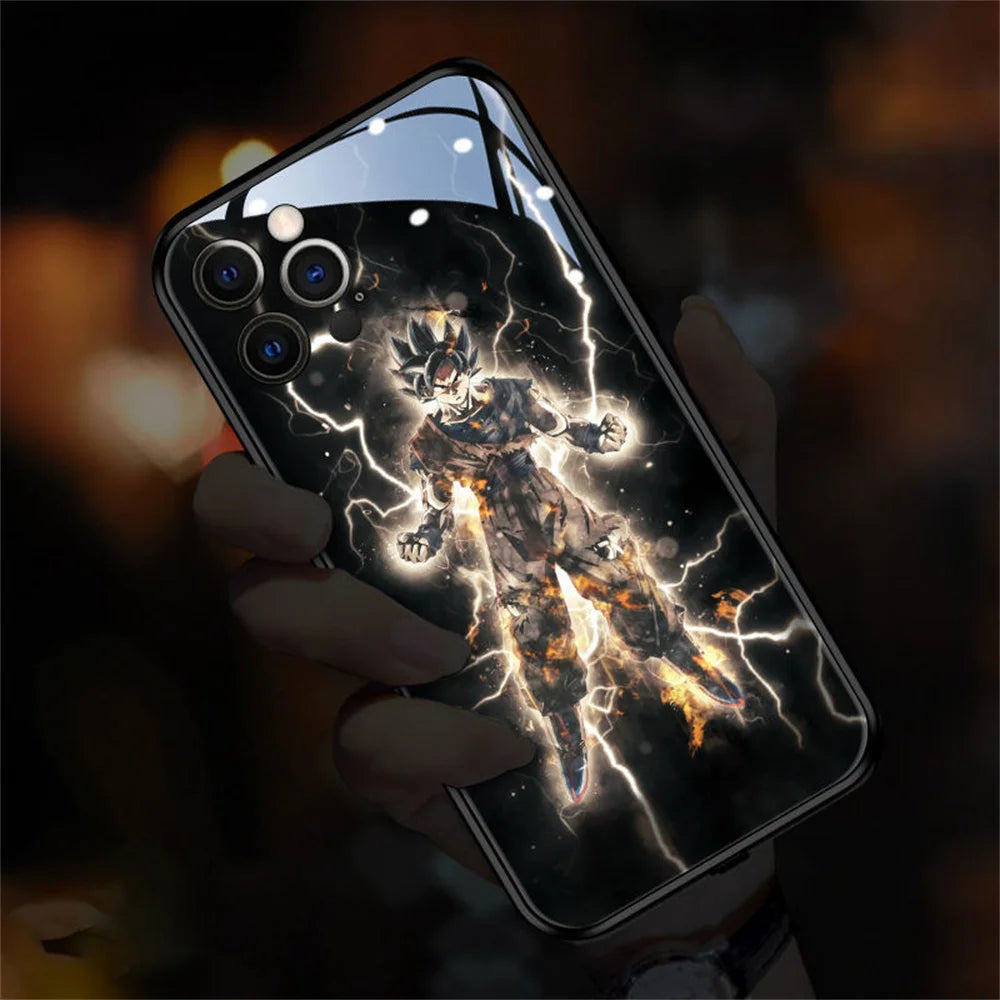 Coque de Protection led GOKU TRANSFORMATION - Dragon Ball