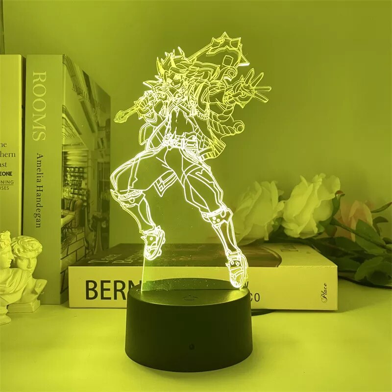 Lampe d'ambiance acrylique led ITTO  3D - Genshin Impact