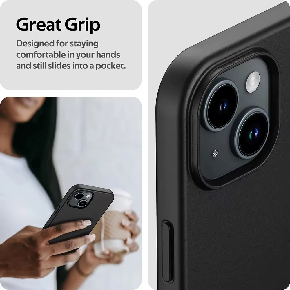 Coque de téléphone en silicone confortable et caméra protégée - UnitGeeK