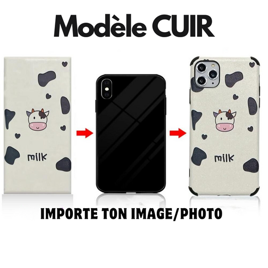 Coque de Protection Personnalisée CUIR - Custom