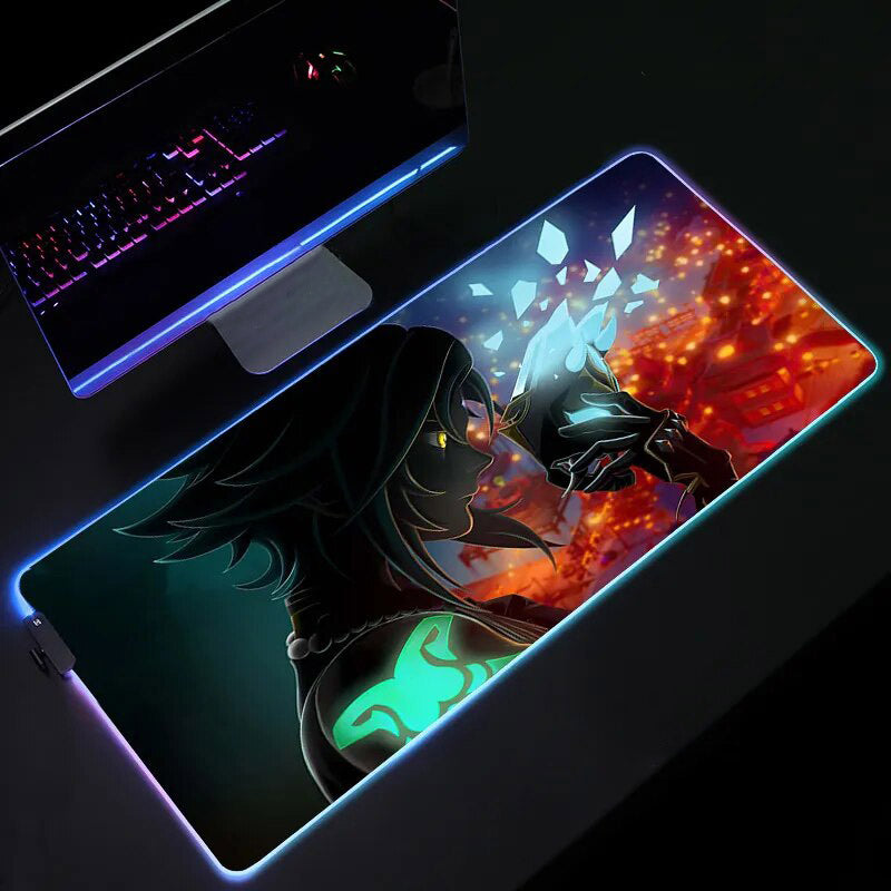 Tapis de souris LED XIAO - Genshin Impact