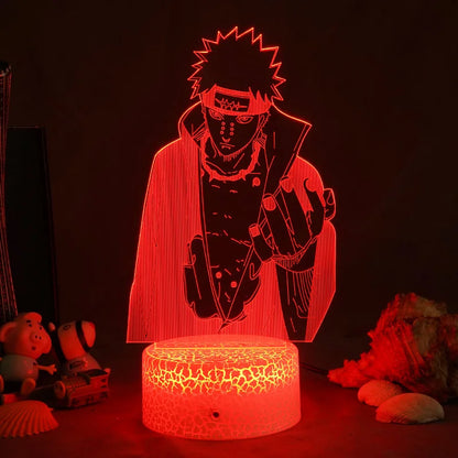 Lampe d'ambiance acrylique PAIN 3D - Naruto