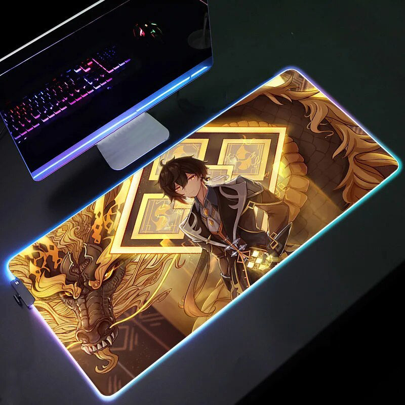 ZHONGLI LED Mouse Pad - Genshin Impact