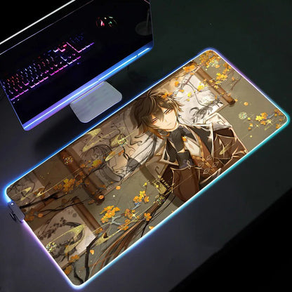 ZHONGLI LED Mouse Pad - Genshin Impact