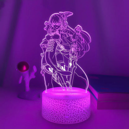 BEIDOU 3D LED acrylic mood lamp - Genshin Impact