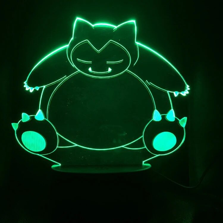 Lampe d'ambiance led RONFLEX 3D - Pokémon