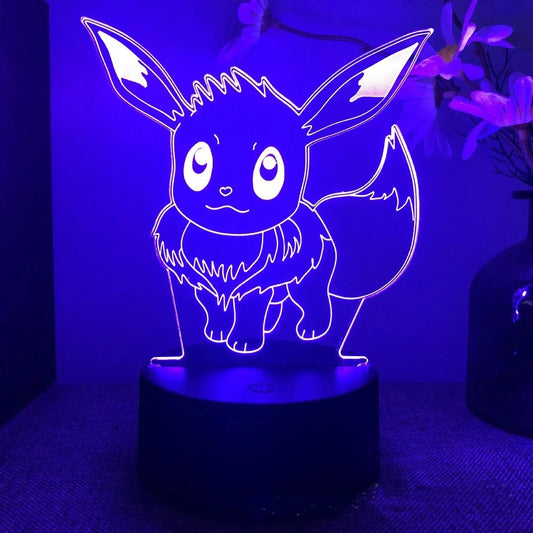 Lampe d'ambiance led EVOLI 3D - Pokémon