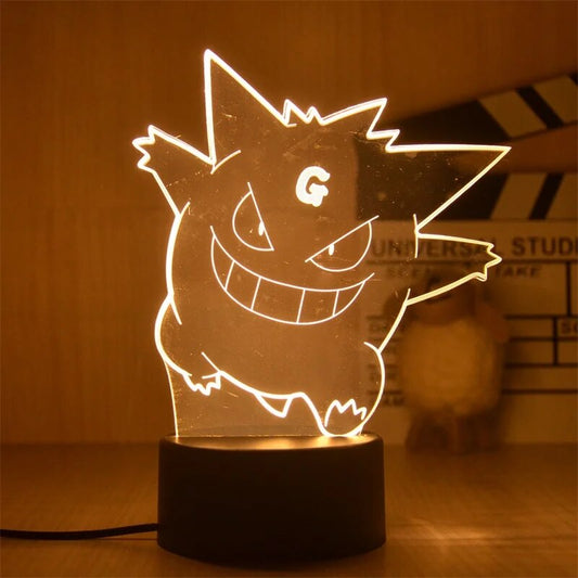 Lampe d'ambiance led ECTOPLASMA 3D - Pokémon