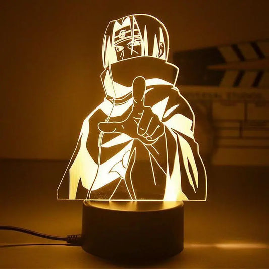 Lampe d'ambiance acrylique ITACHI 3D - Naruto