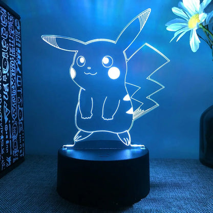 Lampe d'ambiance led PIKACHU 3D - Pokémon