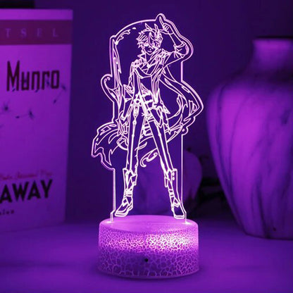 TARTAGLIA 3D LED acrylic mood lamp - Genshin Impact