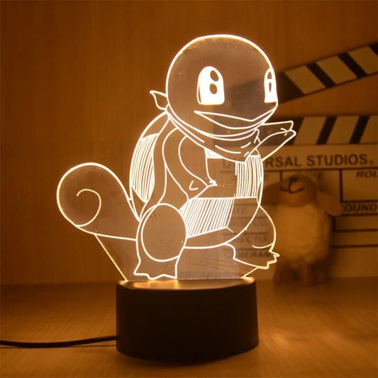 Lampe d'ambiance led CARAPUCE 3D - Pokémon