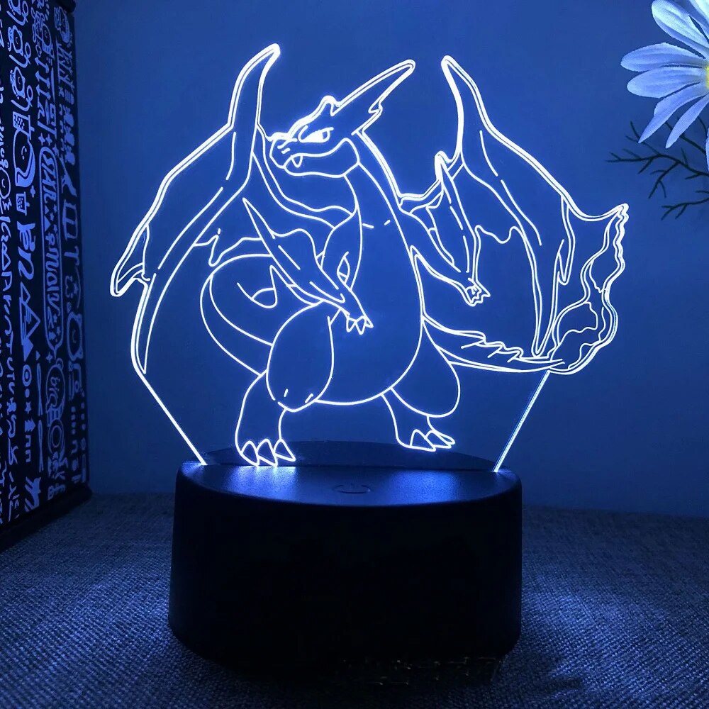 DRACAUFEU 3D LED mood lamp - Pokémon