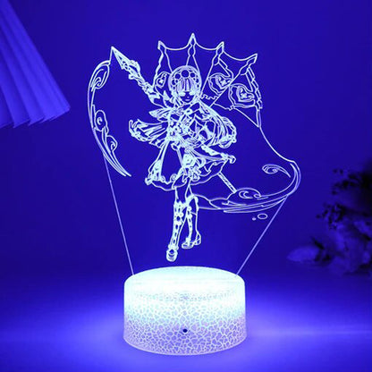 YUNJIN 3D LED acrylic mood lamp - Genshin Impact