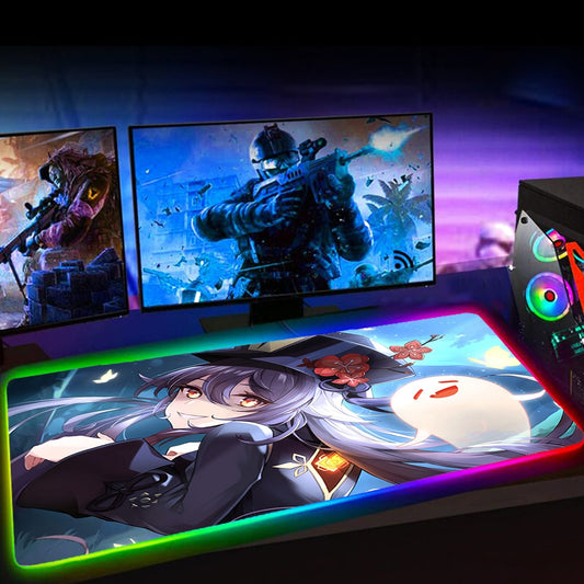 HUTAO LED Mouse Pad - Genshin Impact